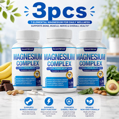 Decent Nature Magnesium Complex, 1000mg, 7 Elemental Magnesium, 90 Capsules++