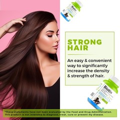 3 Pack Hale.up Biotin 60 Veg Capsules Hair Skin Support