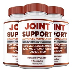 Joint Support Capsules, Max Strength, Joint Support Supplement (3 pack)
