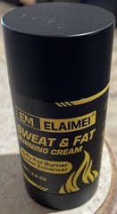 Sweat & Fat Burning Cream, Belly Fat Burner, Sweat Enhancer, (75g/2.6 oz.)