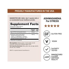 NatureWise Ashwagandha for Stress – With KSM-66 Extract, GABA, … FAST USA SHIP