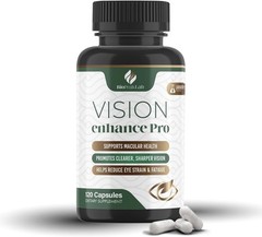BioPeak Vision Enhance Pro Eye Supplement Lutein Zeaxanthin 120 Capsules