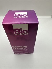 Bio Nutrition Saffron Extract 50 Veggie Caps. Exp. 10/2026