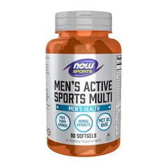 NOW Sports Men’s Extreme Multivitamin 90 Count with Amino Acids Herbal Extracts