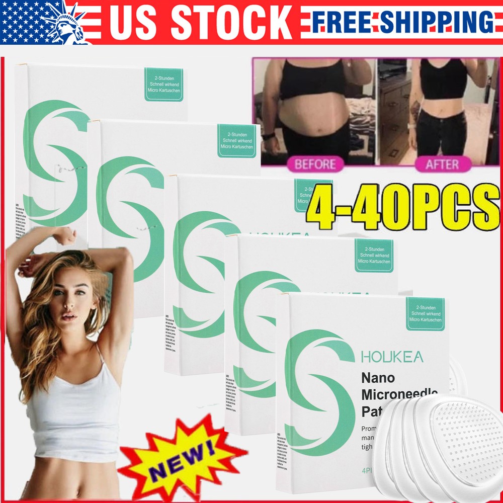 40X Nano Micro-needle Patch -SMGT-GLT-1 Patch-Unisex Slimming Microneedle Patch