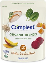 COMPLEAT 4390047993 Organic Blends Chicken-Garden Blend, Case of 24