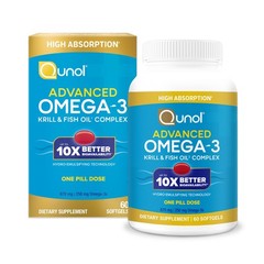 Advanced Omega 3 Krill and Fish Oil Complex, 10x Better Bioavailability, One …