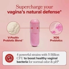 1-3PACK URO O Positiv Vaginal Probiotics for Women pH Balance w/ Prebiotic 60pcs