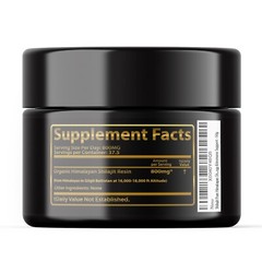 Shilajit Himalayan Resin 100% Organic Men’s Health Immunity Energy Boost 50g