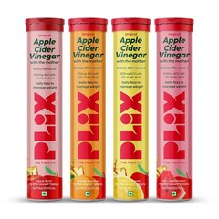 PLIX Apple Cider Vinegar Effervescent Tablet for Weight Loss – Multipack