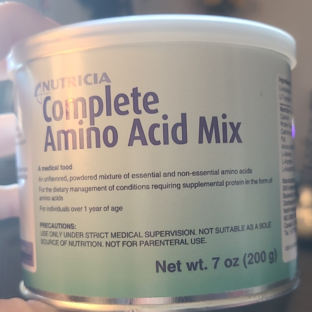 Nutricia Complete Amino Acid Mix Powder, Unflavored Protein Supplement 7 oz