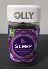 Olly Sleep Gummies 110ct Blackberry Flavor Exp 05/27
