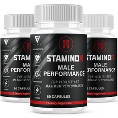 (3 Pack) Staminox Premium Performance Supplement, Staminox Pills (180 Capsules)
