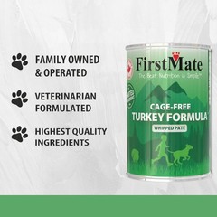 Firstmate Pet Foods Can Turkey Dog Food,12.5-Ounce,Pack Of 12
