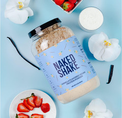 NAKED Shake Plant-Based Protein Powder, Vanilla, 30 Servings, NSF Certified