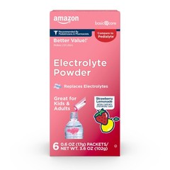 Amazon Basic Care Electrolyte 3.6 Ounce (Pack of 1), Strawberry Lemonade