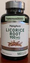 Licorice Root 900mg 180 Capsules Traditional Medicine