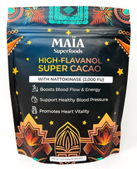 MAIA Ceremonial High Flavanol Super Cacao with NATTOKINASE 7 oz 30 Servings