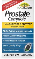 Real Health, Prostate Complete, 30 Softgels