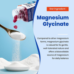 VEV Deep Calm Magnesium Complex 14-in-1 Gummies 90 Count For Women Men