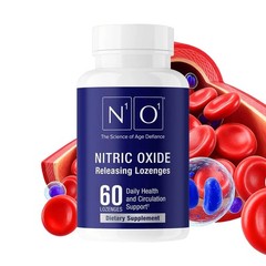N1O1 Nitric Oxide Lozenges – 60 Count Supplement For Heart Health, Circulation
