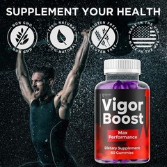 (5 Pack) Vigor Boost Gummys Advanced Male Support Formula VigorBoost 300 Gummies
