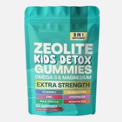 Purification Gummies Kids All-in-One Mixed Berry Flavored Zeolite 60 Gummies