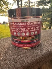 Adndale Magnesium Glycinate Plus Gummies, 400mg, 90 Count, Mixed Berry Flavors