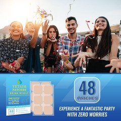 Yetaim Recovery Patches For Women Men 48-Pack Energy Boost Recovery – Day Night