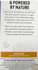 2 New Chapter Plant Calcium Bone Strength Supplement – 240 Tablets *03/2027*