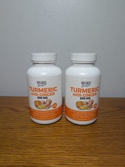 2 Pack Wellness Garden Turmeric w/ Ginger 90 Capsules Inflammatory & Digestion