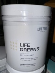 LifeTime Life Greens Mixed Berry Dietary Supplement Powder Immune Digestive