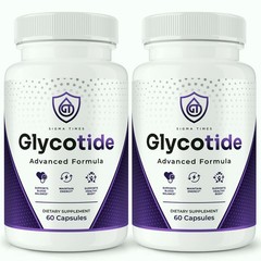 Glycotide Capsules Advanced Blood Support Formula 60 Capsules Pack of 2