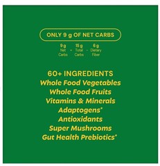 Gruns Superfood Greens Gummies 35 Daily Packs Multivitamin Whole Food 1 Box