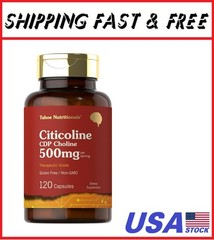 Tahoe Nutritionals Citicoline 500mg | 120 Capsules | CDP Choline Supplements …