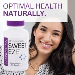 Youngevity Slender Fx Sweet Eze 120 capsules 6 Pack Dr. Wallach – FREE SHIPPING