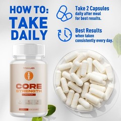 (2 Pack) Core Strength Joint Support Advanced Formula CoreStrength 120 Capsules