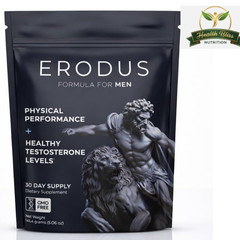 ERODUS Men Herbal Supplement Powder Ashwagandha Energy Vitality Support 30 Servi