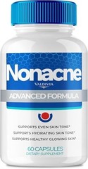 Nonacne Clear Skin Support Supplement Capsules Zinc Acne 1 Pack 60Ct