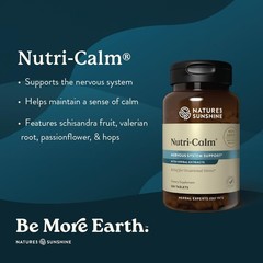Nature’s Sunshine Nutri-Calm- Herbal Stress Relief 100 Count (Pack of 1)