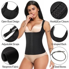 Women Waist Trainer Sweat Vest Workout Sauna Suit Tank Top Body Shaper Slimming