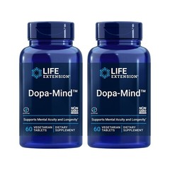 Life Extension Dopa-Mind – Supports Mental Acuity & Longevity 60 Tablets 2 Pack