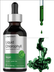 2 oz | Vegan, Non-GMO, and Gluten Free – Horbäach Liquid Chlorophyll Drops