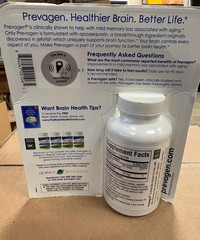 Prevagen Capsules 60 Count 10 mg New Factory Sealed Bottle