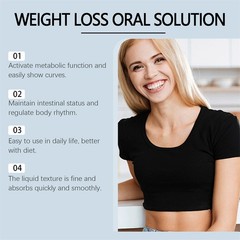 7~35PCS Weight Loss Oral Drops for Intestinal Slimming Boosting Metabolism US