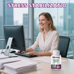Cortisol Supplements for Women Men, High Cortisol Reducer Health, Detox Cortisol