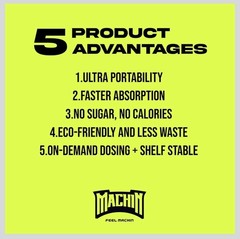 40 MACHIN Lemon Lime Blitz 🍋Ready to Drink Focus/Energy Shot B12 Taurine 0Cal