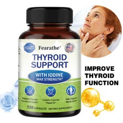 Advanced Thyroid Support Boost Metabolism And Energy Levels 120 Capsules