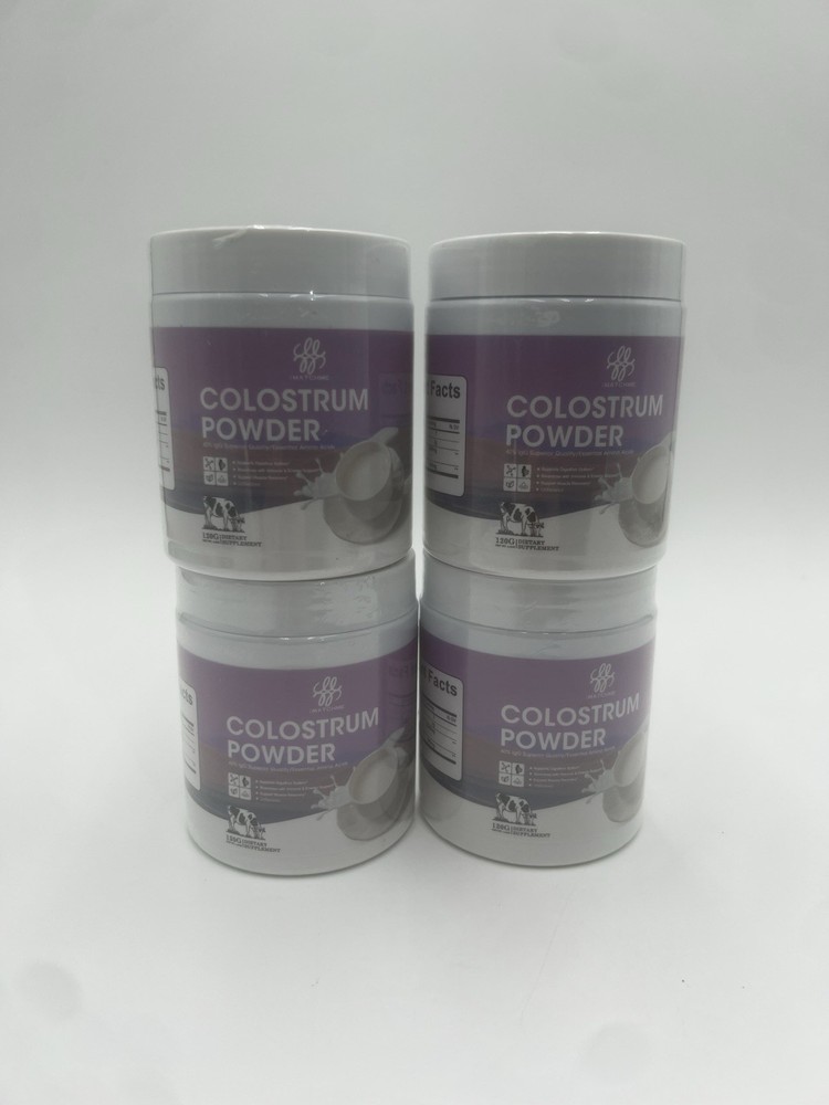 iMatchMe Bovine Colostrum Powder 120g/Each – x4 – 40% IgG Superior Quality
