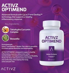 Activz Trifecta Combo – GNM-X, LINQ, OPTIMEND – 3 Bottle System – New & Seale